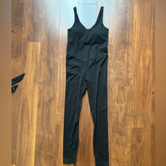🍋HP!!🍋 Lululemon Align Bodysuit 25” / Black / Size 2 / NEW WITHOUT TAGS! - Picture 6 of 13